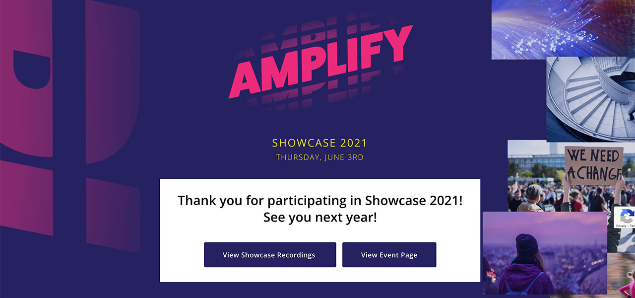 Humber showcase 2021 home page